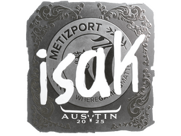 Sticker | isak (Foil) | Austin 2025