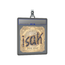 Sticker Slab | isak | Austin 2025