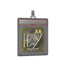 Sticker Slab | ICY (Gold) | Austin 2025