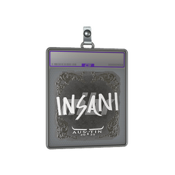 Sticker Slab | insani (Foil) | Austin 2025