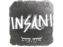 Sticker | insani (Foil) | Austin 2025