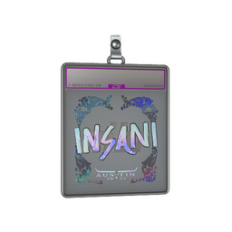 Sticker Slab | insani (Holo) | Austin 2025