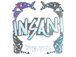 Sticker | insani (Holo) | Austin 2025
