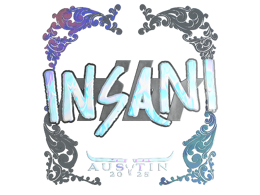 Sticker | insani (Holo) | Austin 2025