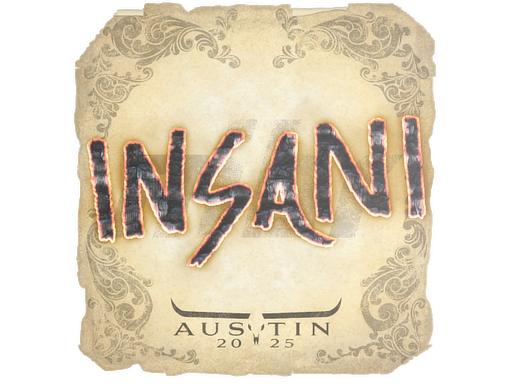 Sticker | insani | Austin 2025