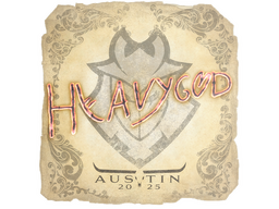 Sticker | Heavygod | Austin 2025
