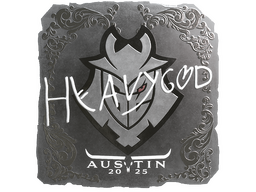 Sticker | Heavygod (Foil) | Austin 2025