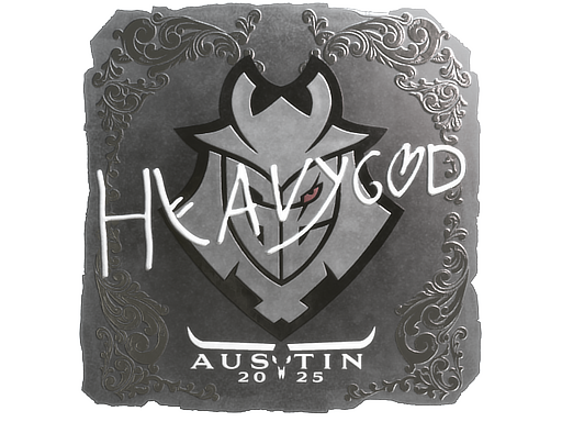 Sticker | Heavygod (Foil) | Austin 2025