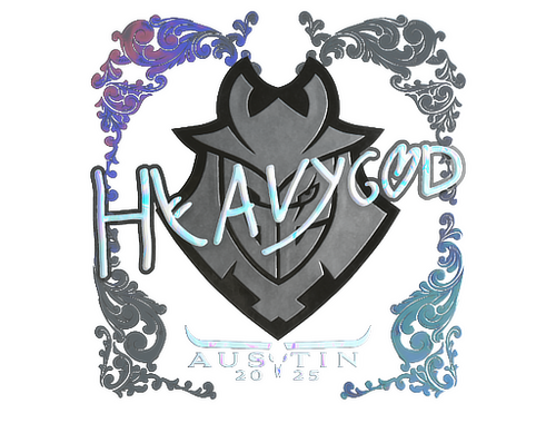 Sticker | Heavygod (Holo) | Austin 2025