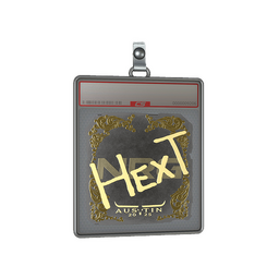 Sticker Slab | HexT (Gold) | Austin 2025