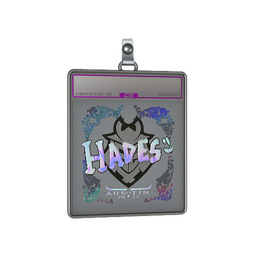 Sticker Slab | hades (Holo) | Austin 2025