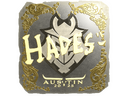 Sticker | hades (Gold) | Austin 2025