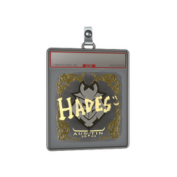 Sticker Slab | hades (Gold) | Austin 2025