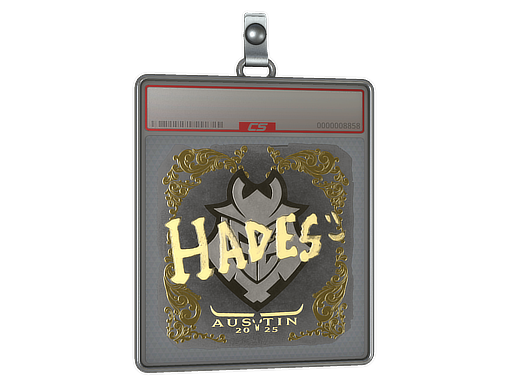 Sticker Slab | hades (Gold) | Austin 2025