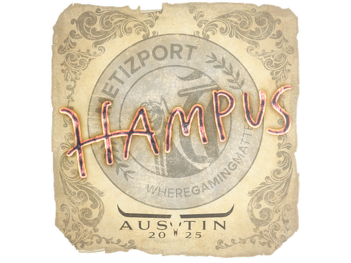 Sticker | hampus | Austin 2025