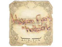 Sticker | hallzerk | Austin 2025