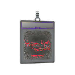 Sticker Slab | hallzerk (Foil) | Austin 2025