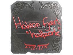 Sticker | hallzerk (Foil) | Austin 2025