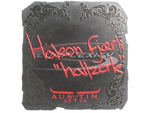 Sticker | hallzerk (Foil) | Austin 2025