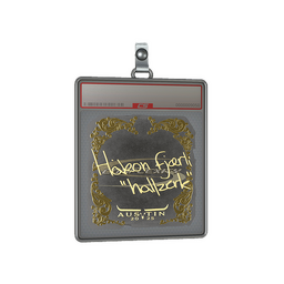 Sticker Slab | hallzerk (Gold) | Austin 2025