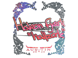 Sticker | hallzerk (Holo) | Austin 2025