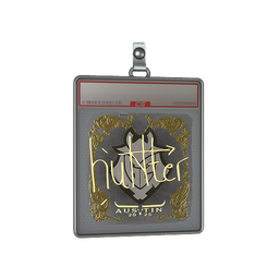 Sticker Slab | huNter- (Gold) | Austin 2025