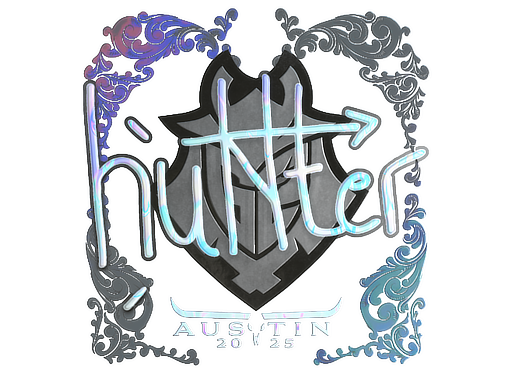 Sticker | huNter- (Holo) | Austin 2025
