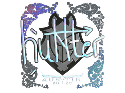 Sticker | huNter- (Holo) | Austin 2025