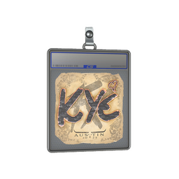 Sticker Slab | kye | Austin 2025