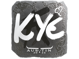Sticker | kye (Foil) | Austin 2025