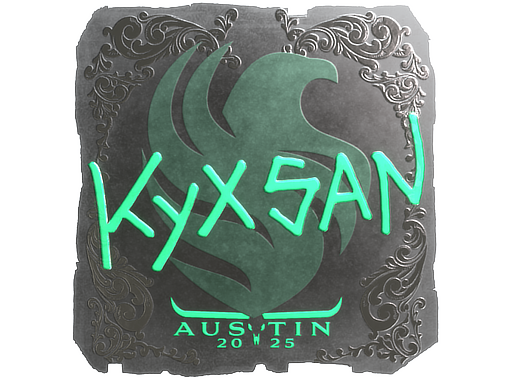 Sticker | kyxsan (Foil) | Austin 2025