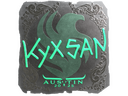 Sticker | kyxsan (Foil) | Austin 2025