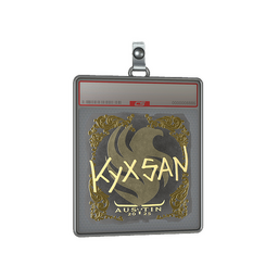 Sticker Slab | kyxsan (Gold) | Austin 2025