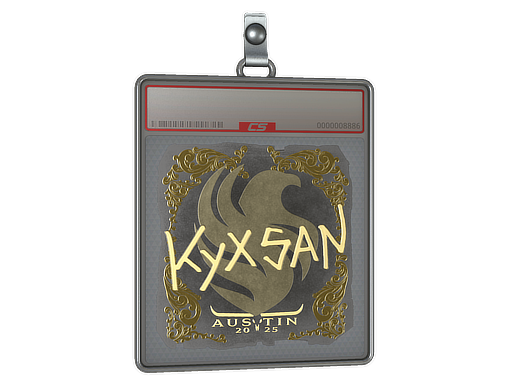 Sticker Slab | kyxsan (Gold) | Austin 2025