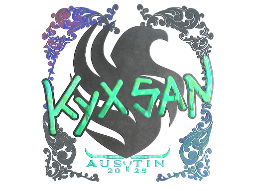 Sticker | kyxsan (Holo) | Austin 2025