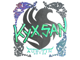 Sticker | kyxsan (Holo) | Austin 2025