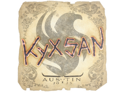 Sticker | kyxsan | Austin 2025