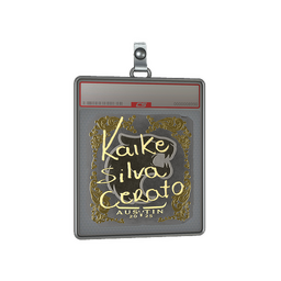 Sticker Slab | KSCERATO (Gold) | Austin 2025