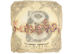 Sticker | kensizor | Austin 2025