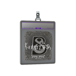Sticker Slab | kensizor (Foil) | Austin 2025