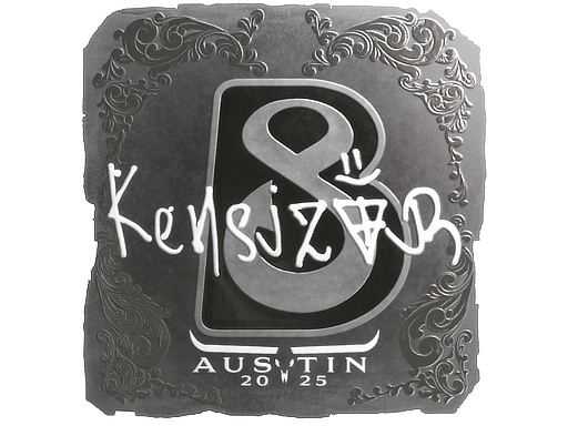Sticker | kensizor (Foil) | Austin 2025