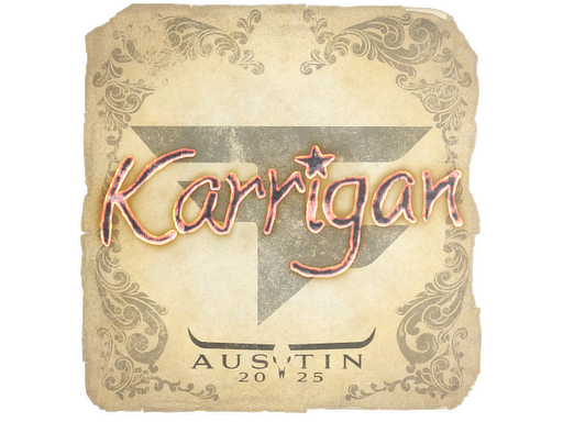 Sticker | karrigan | Austin 2025