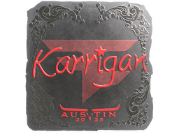 Sticker | karrigan (Foil) | Austin 2025