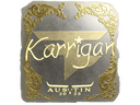 Sticker | karrigan (Gold) | Austin 2025
