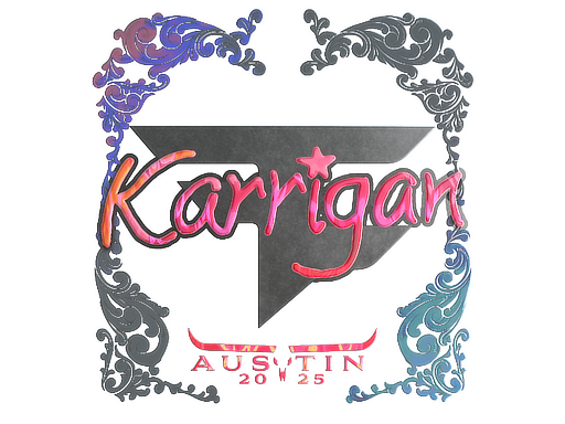 Sticker | karrigan (Holo) | Austin 2025