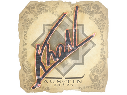 Sticker | khaN | Austin 2025