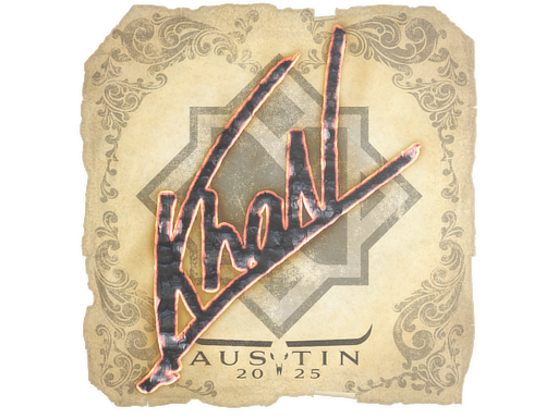 Sticker | khaN | Austin 2025