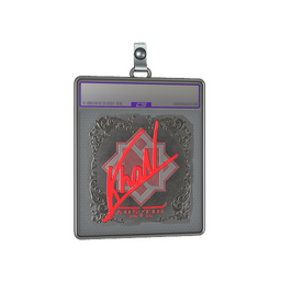 Sticker Slab | khaN (Foil) | Austin 2025