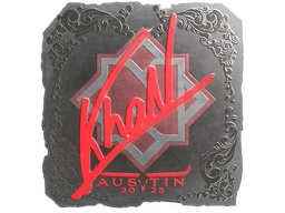 Sticker | khaN (Foil) | Austin 2025