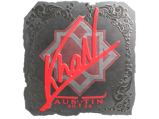 Sticker | khaN (Foil) | Austin 2025